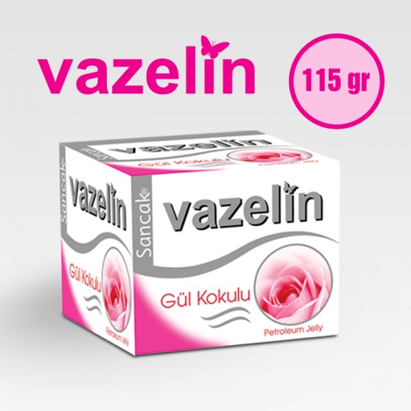 Sancak Vazelin Gül Kokulu 115gr